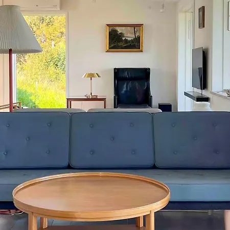 House With Covered Terrace By Stavns Fjord Ferienhaus *